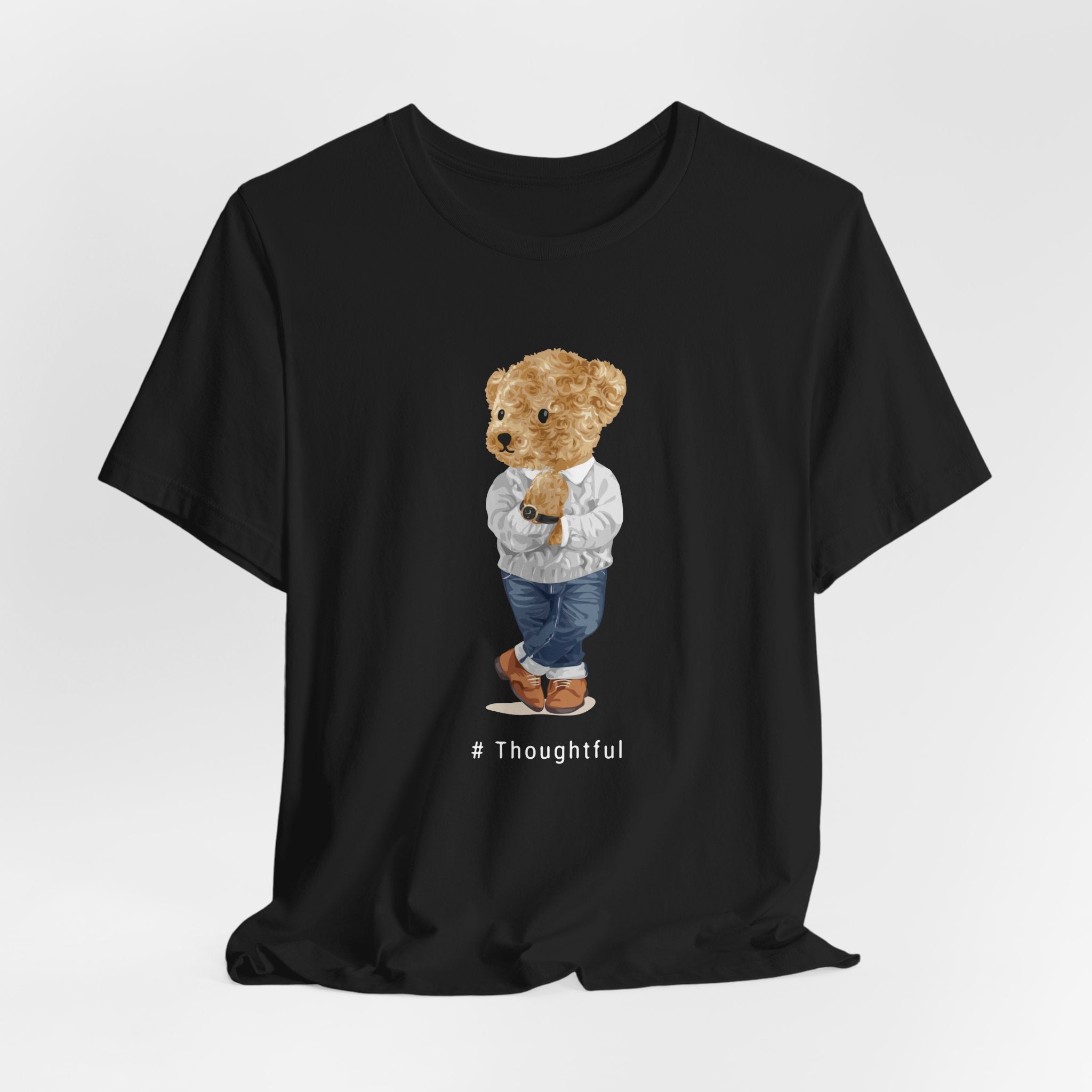 Organic Thoughtful Bear T-shirt