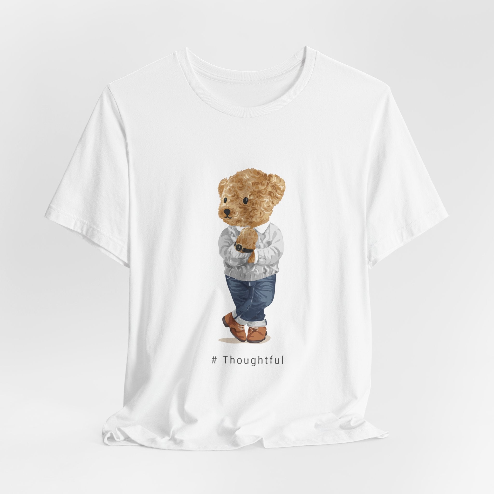 Organic Thoughtful Bear T-shirt