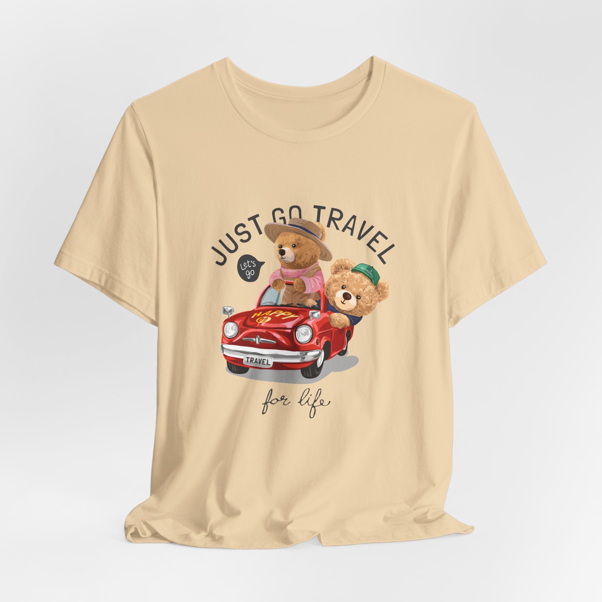 Organic Go Travel Bear T-shirt