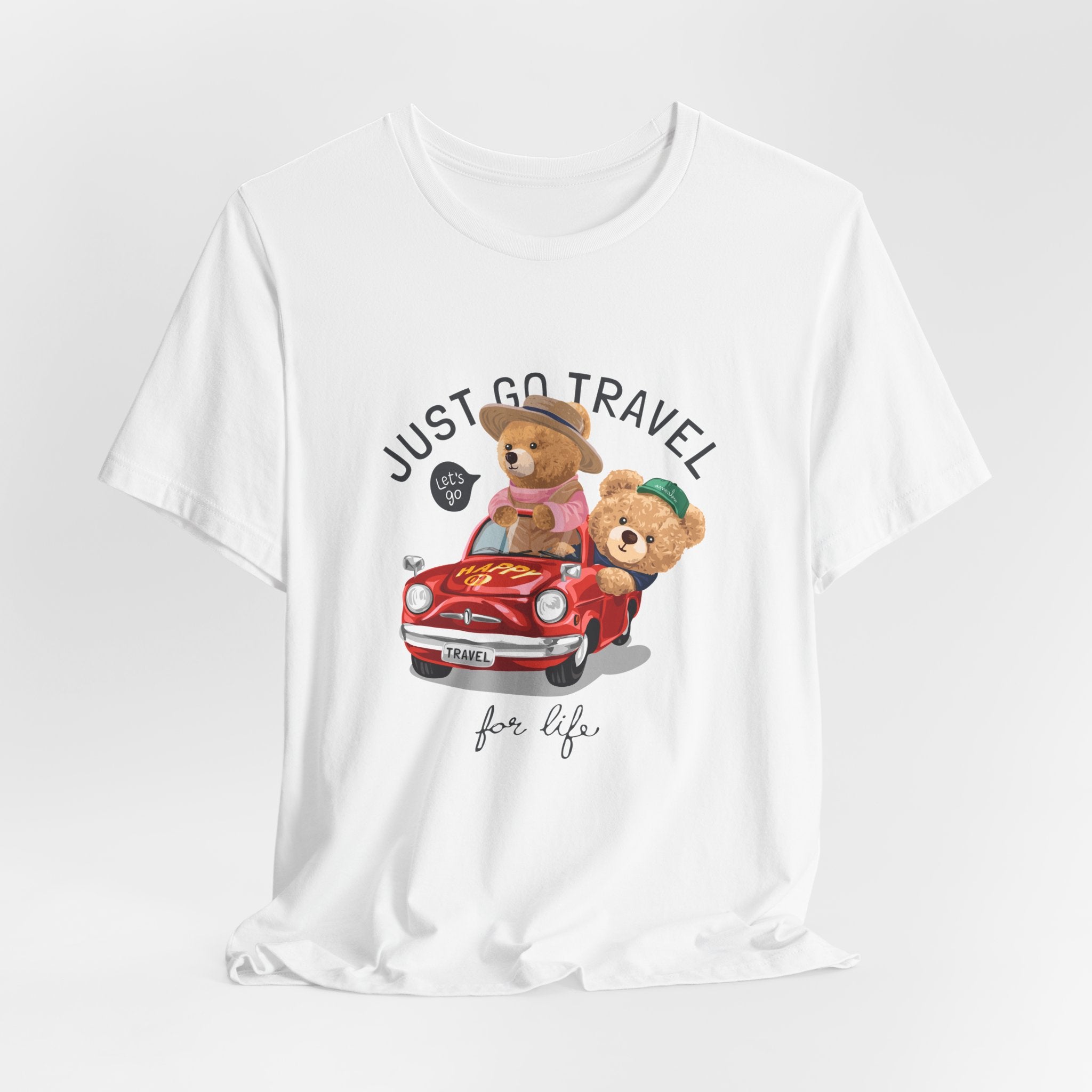 Organic Go Travel Bear T-shirt