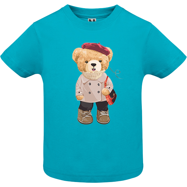 Eco-Friendly Autumn Bear Baby T-shirt