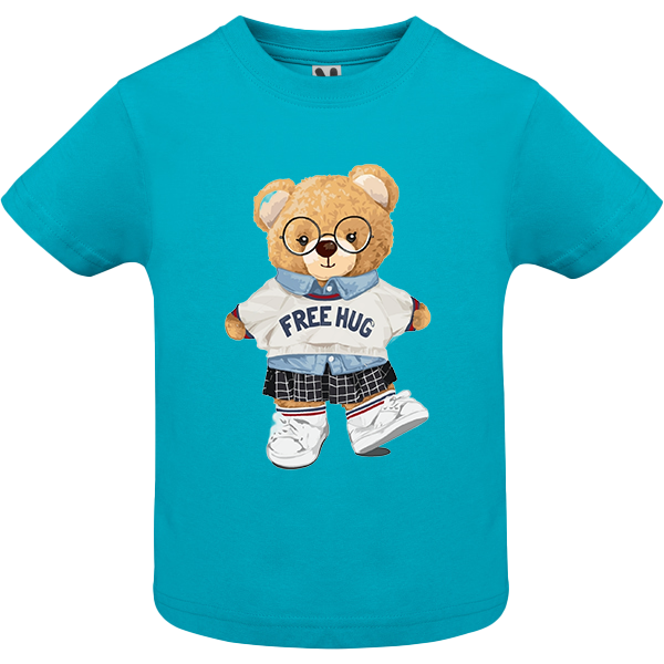 Eco-Friendly Hug Bear Baby T-shirt