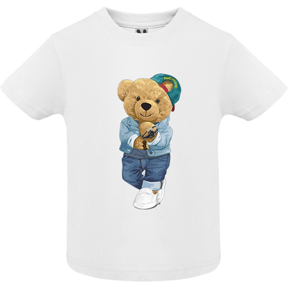 Eco-Friendly Bad Boy Bear Baby T-shirt