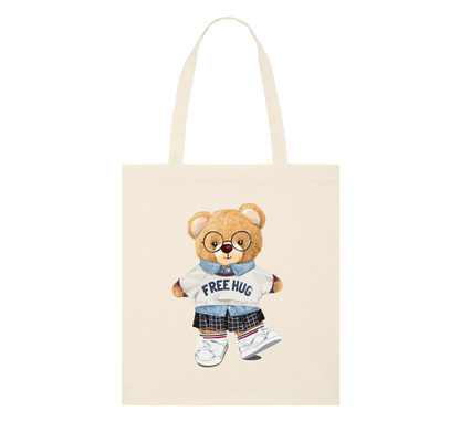 Eco-Friendly Hug Bear Tote Bag