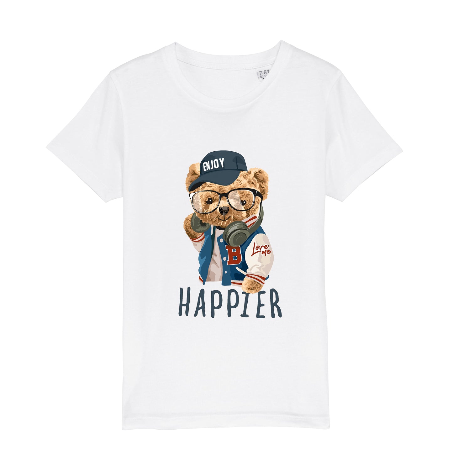 Eco-Friendly Happy Bear Kids T-shirt