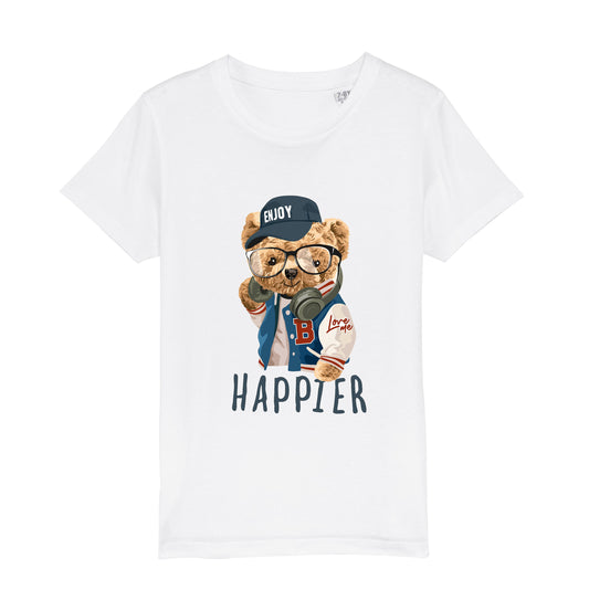 Eco-Friendly Happy Bear Kids T-shirt