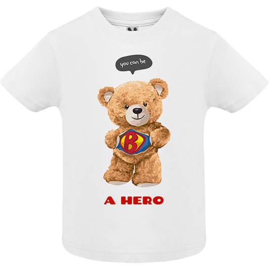 Eco-Friendly Hero Bear Baby T-shirt