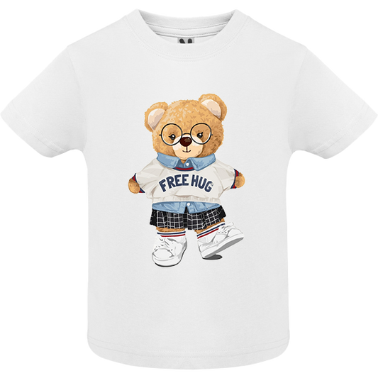 Eco-Friendly Hug Bear Baby T-shirt