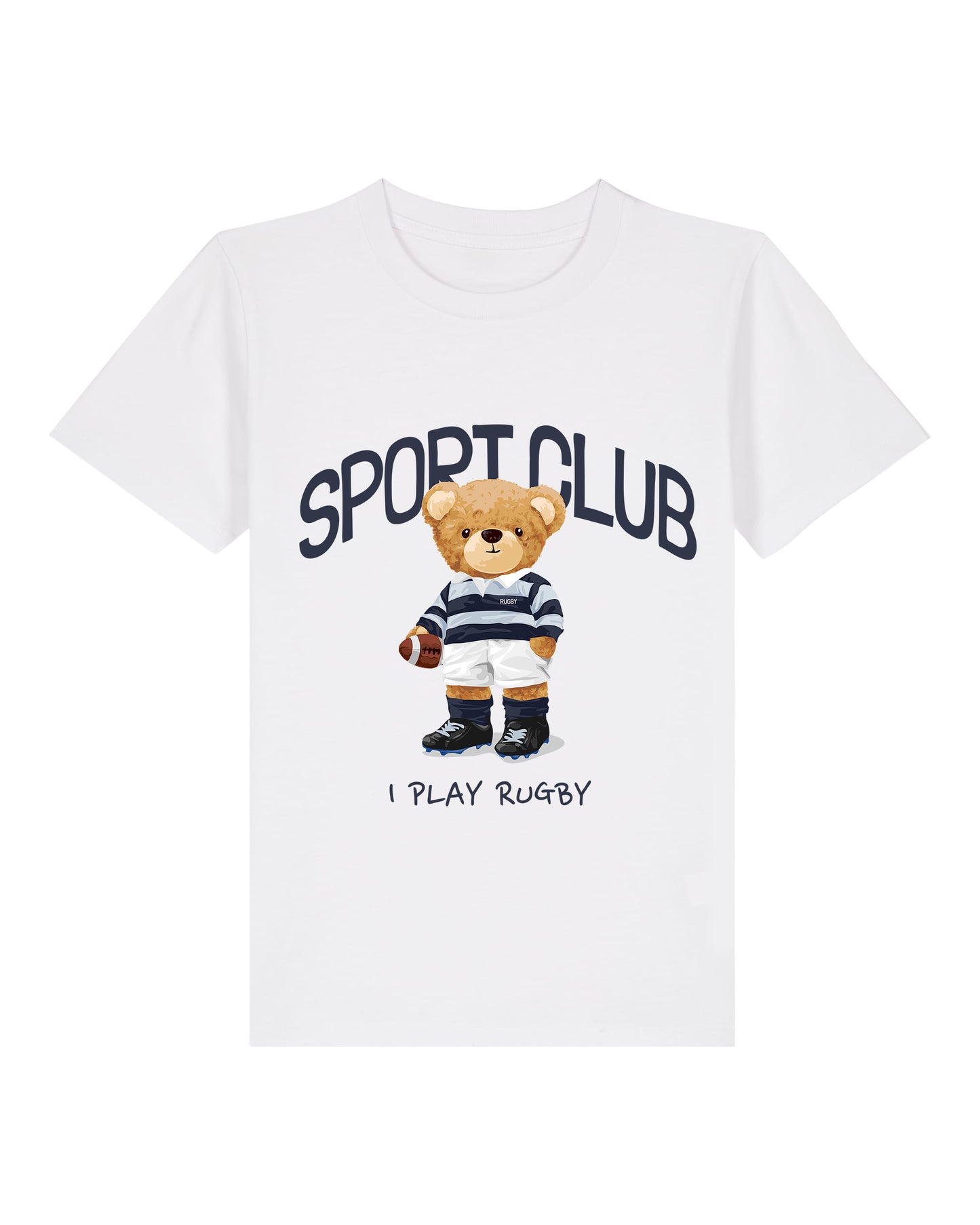 Eco-Friendly Rugby Bear Kids T-shirt