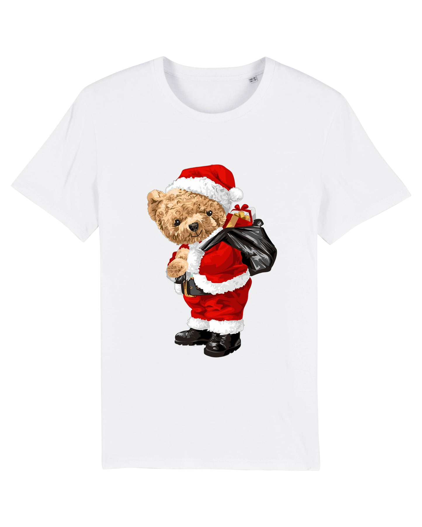 Eco-Friendly Santa Claus Bear T-shirt