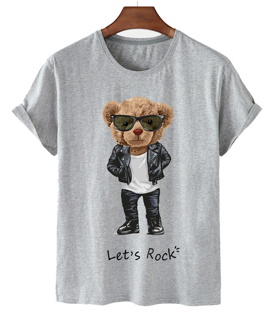 Eco-Friendly Lets Rock Bear T-shirt