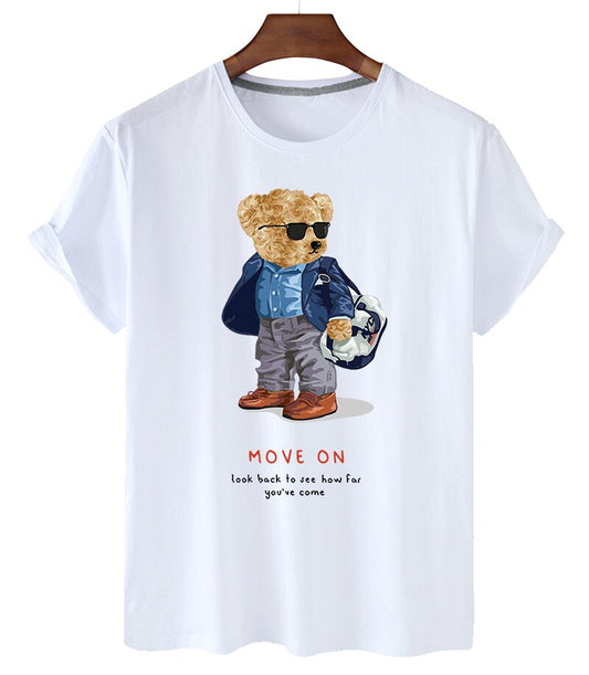 Eco-Friendly Move On Bear T-shirt