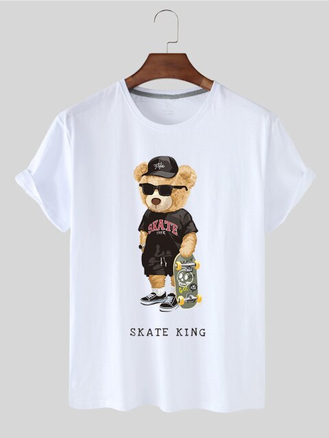 Eco Friendly Skate King Bear T shirt