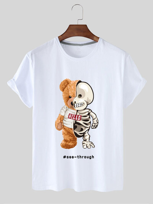 Eco-Friendly See Through Bear T-shirt