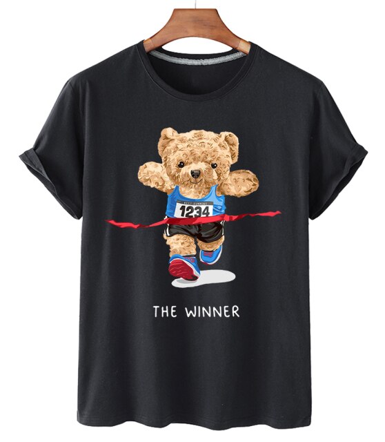 Eco-Friendly Winner Bear T-shirt