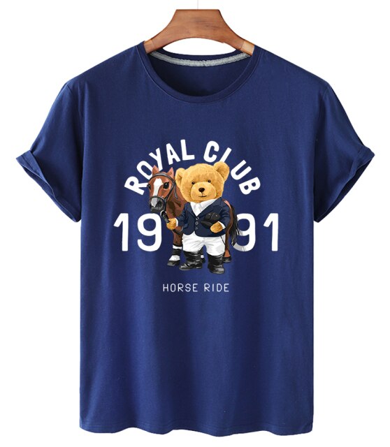 Eco-Friendly Royal Club Bear T-shirt