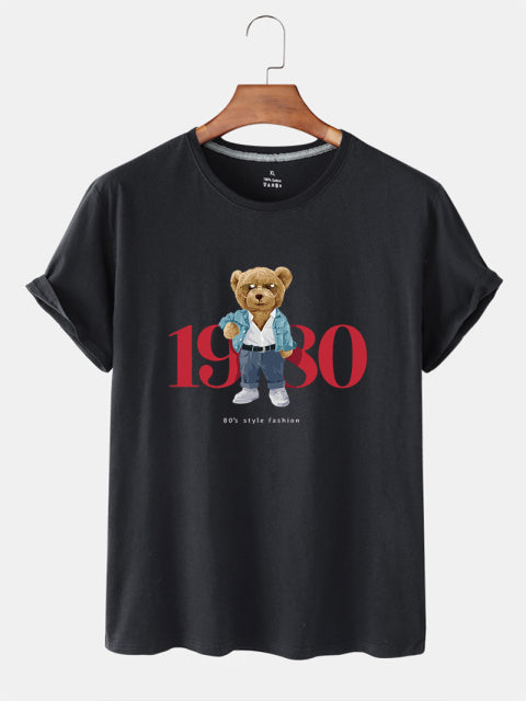 Eco-Friendly Old Fashioned Bear T-shirt