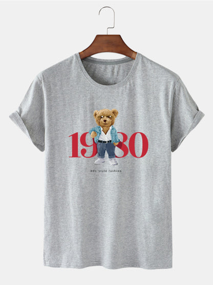 Eco-Friendly Old Fashioned Bear T-shirt