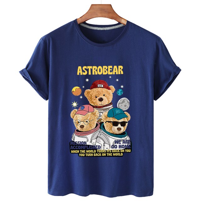 Eco-Friendly Astro Bear T-shirt