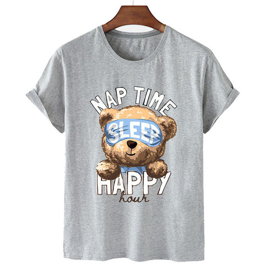 Eco-Friendly Sleepy Bear T-shirt