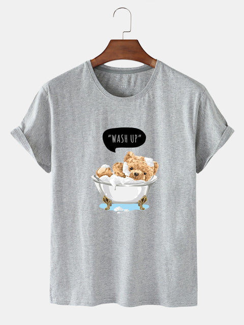 Eco-Friendly Bath Bear T-shirt