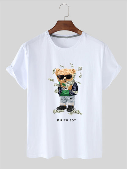 Polo Bear Ralph Lauren Shirt  Ralph Lauren Polo Bear Tee Shirt - 2023  Summer - Aliexpress