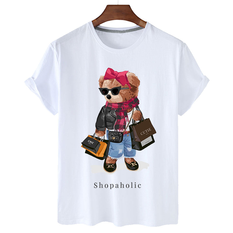 Eco-Friendly Shopaholic Bear T-shirt – Bear Tees